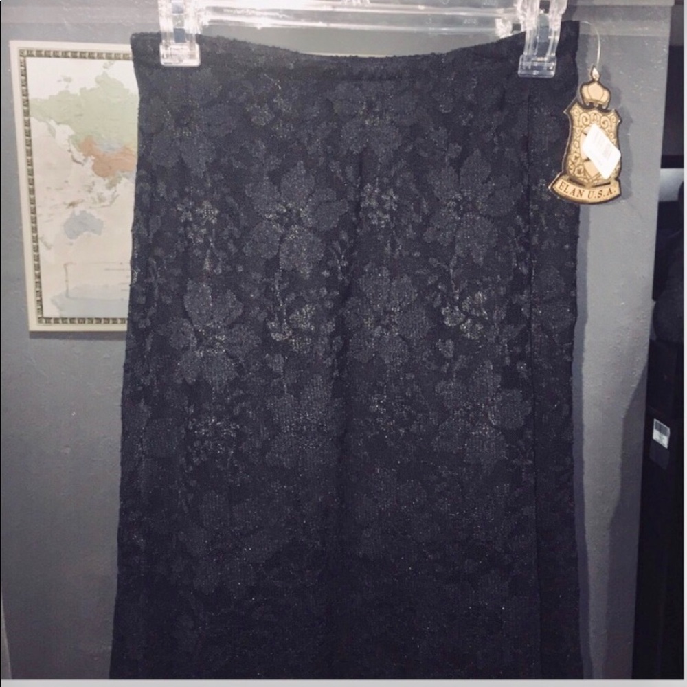 Elan U.S.A. Lace Maxi Skirt